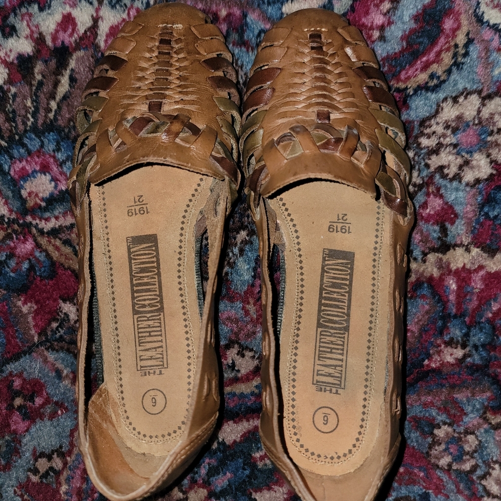 vintage leather shoe
